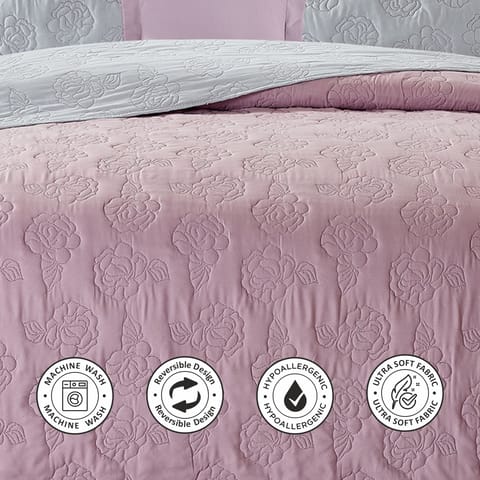 Bedspread, Coverlet Set 6-Pcs King Size Compressed Comforter, Bedding Blanket With Pillow Sheet Pillow Sham And Pillow Case, Linen