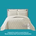 Bedspread, Coverlet Set 6-Pcs King Size Compressed Comforter, Bedding Blanket With Pillow Sheet Pillow Sham And Pillow Case, Linen