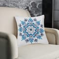 Decorative Embroidered Cushion Cover Multicolour 45x45Cm (Without Filler)