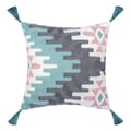 Decorative Embroidered Cushion Cover multicolour 45x45Cm(Without Filler)