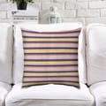 "Decorative Embroidered Cushion Cover Pink/Grey/Black 45x45 Cm (Without Filler)"