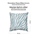 2-piece embroidered cushion cover (45x45 cm) without filler Blue